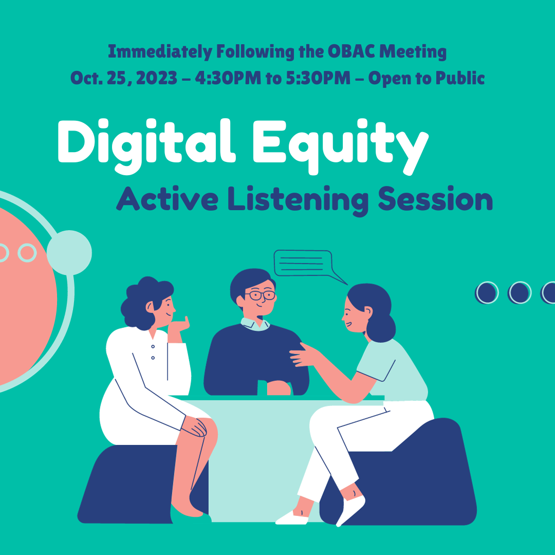 OBAC Digital Equity Ad